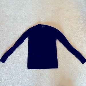 Club Monaco size extra small black sweater. 100% merino wool